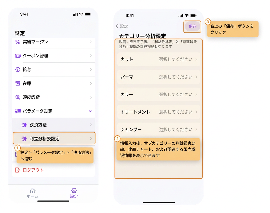 【BOSS】純利益分析表とは何ですか？どのように設定・確認すればよいですか？