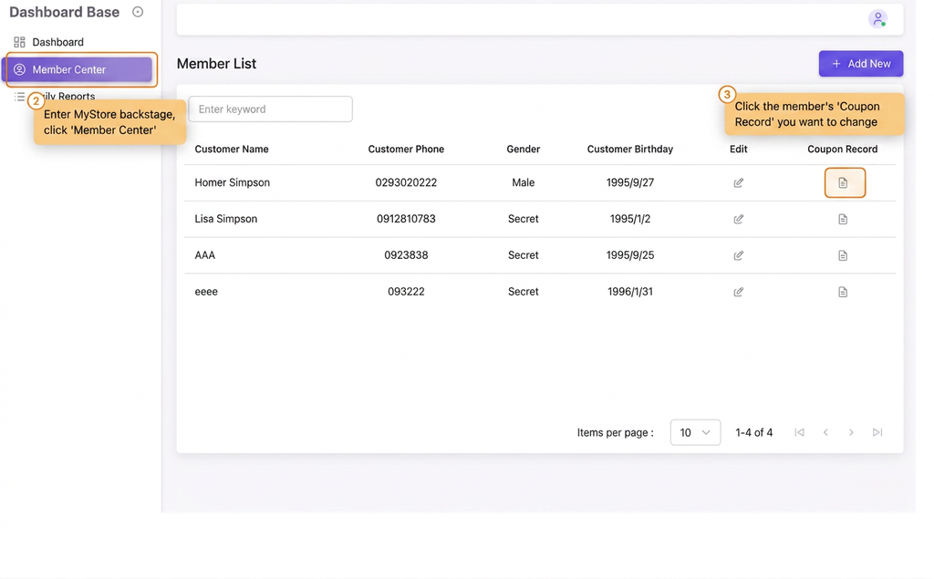 [MyStore admin] How do I manually change the quantity of promotions on a customer's account?