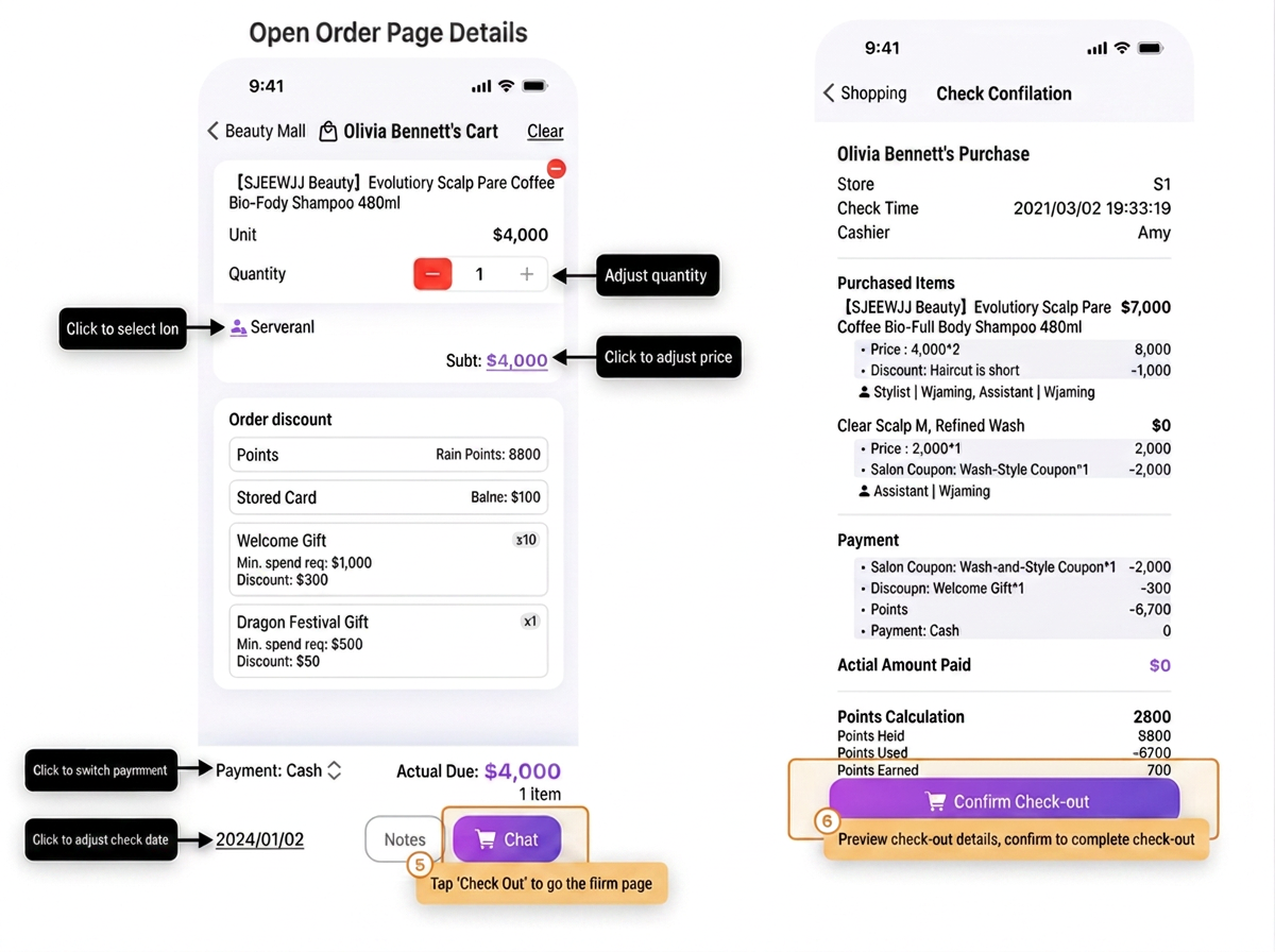 [POS] How do I create an order?