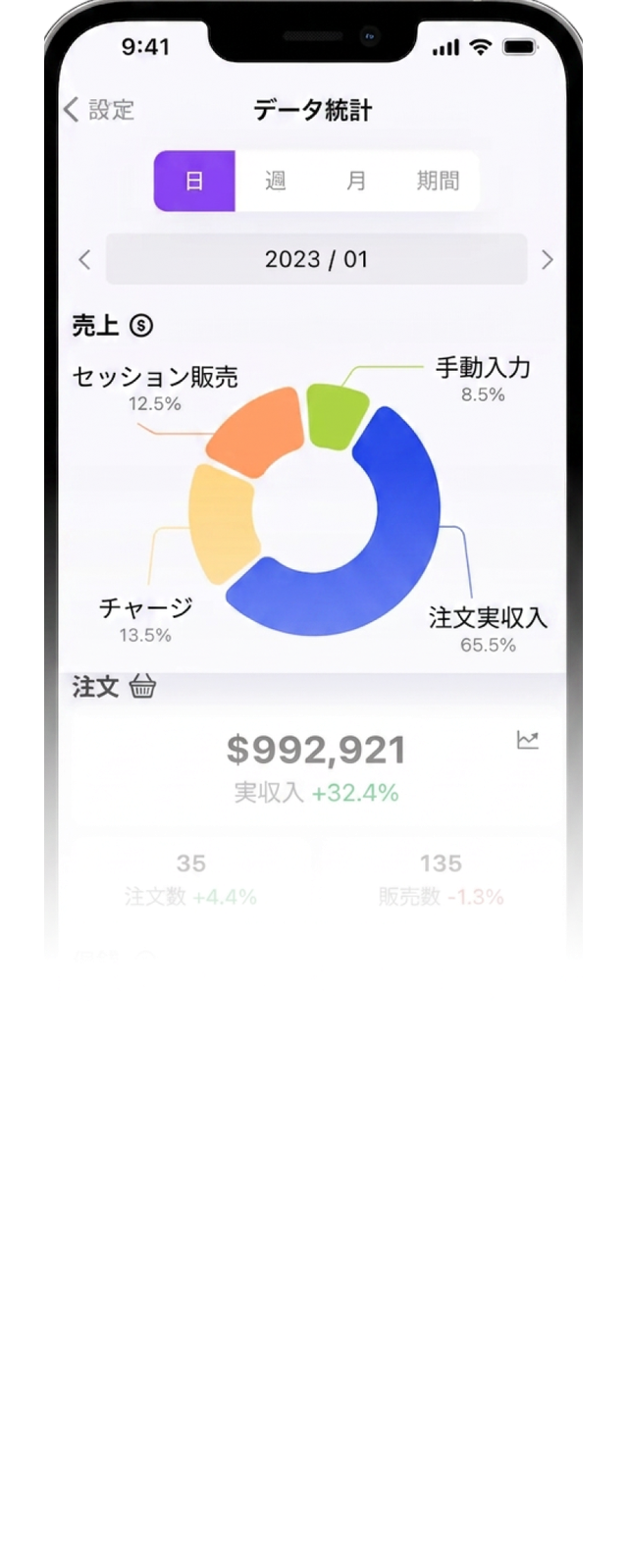 eHairPOS 美容室 POS システム|eHairPOS 美容室管理アプリの画面:オンライン予約・会計・会員ウォレット eHairPOS 美容室管理アプリの画面:オンライン予約・会計・会員ウォレット(1/3)